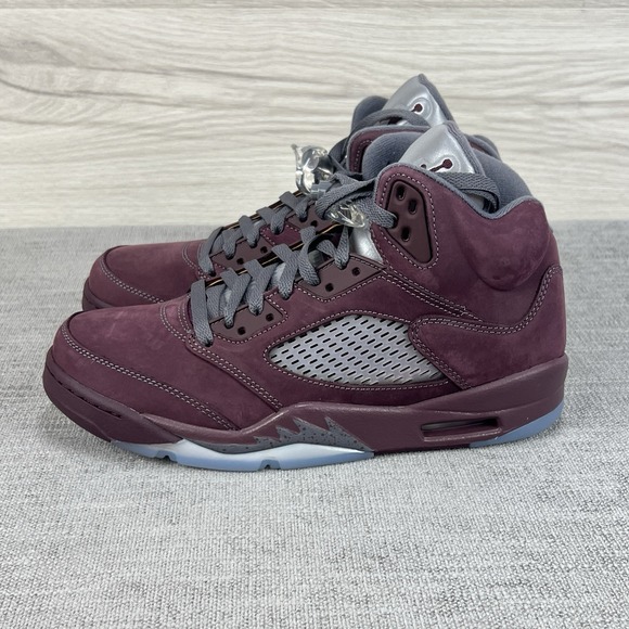 Nike Air Jordan 5 Retro SE Deep Burgundy Maroon New DZ4131 600 Mens Size 9.5 - Picture 2 of 9